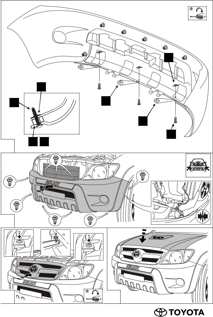 Toyota Hilux Front Guard 2006 Owner's Manual