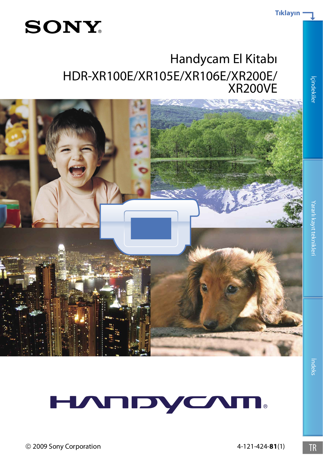 Sony HDR-XR200VE User Manual