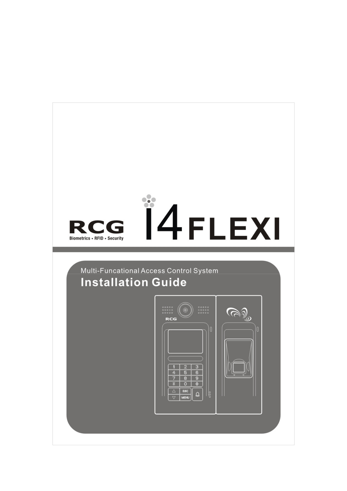 RCG i4 Flexi Installation Manual