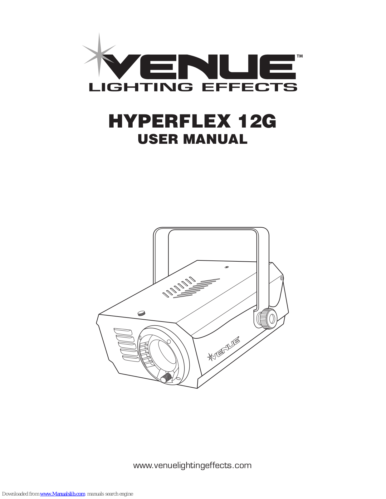 Venue Lighting Effects HyperFlex 12G User Manual