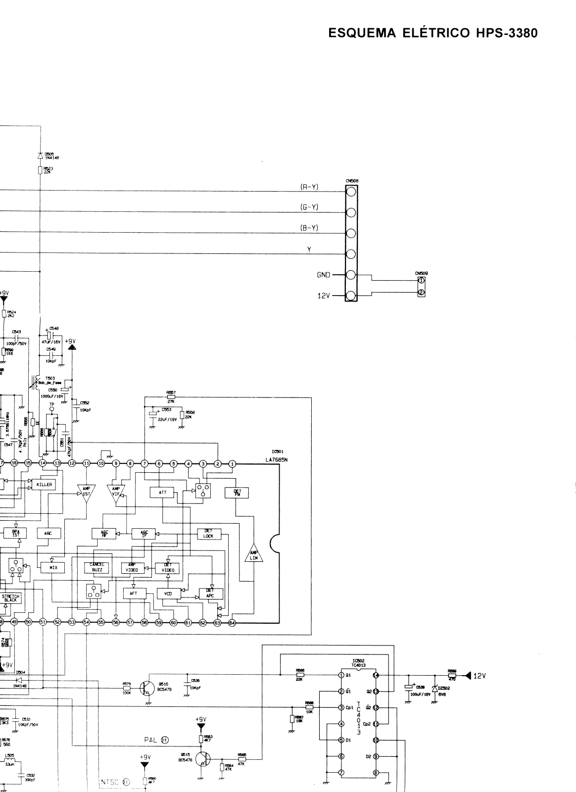 CCE HPS-3380 Diagram