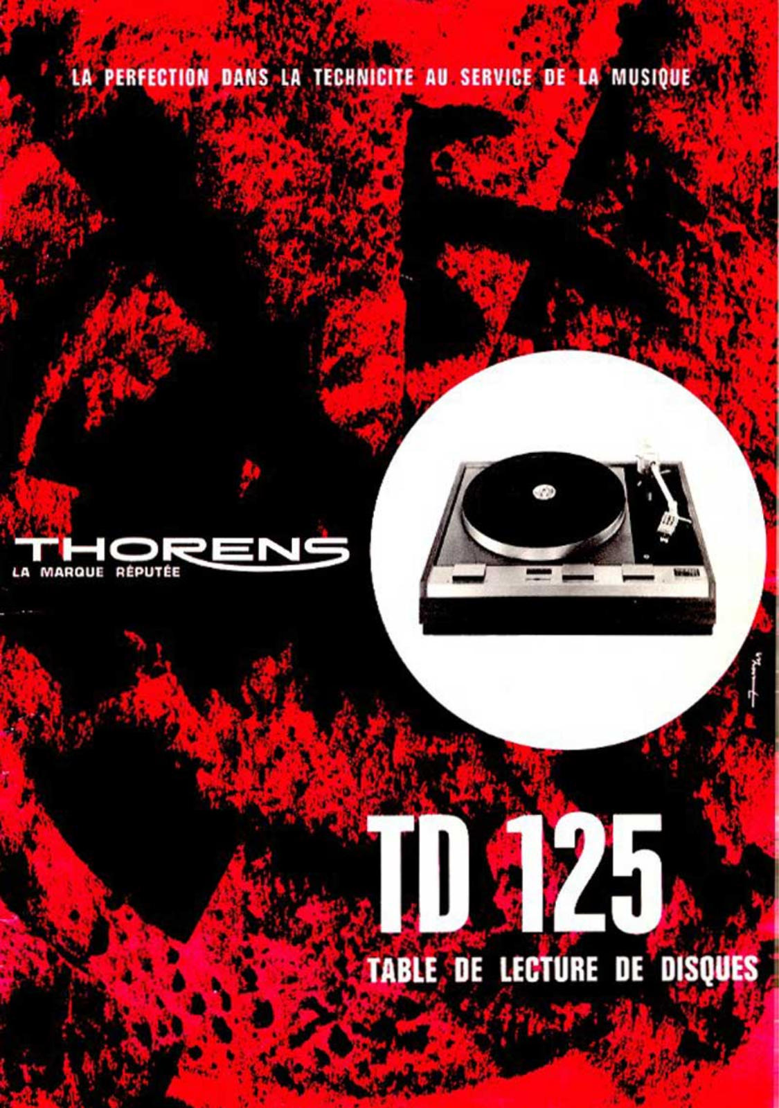 Thorens TD-125 Brochure