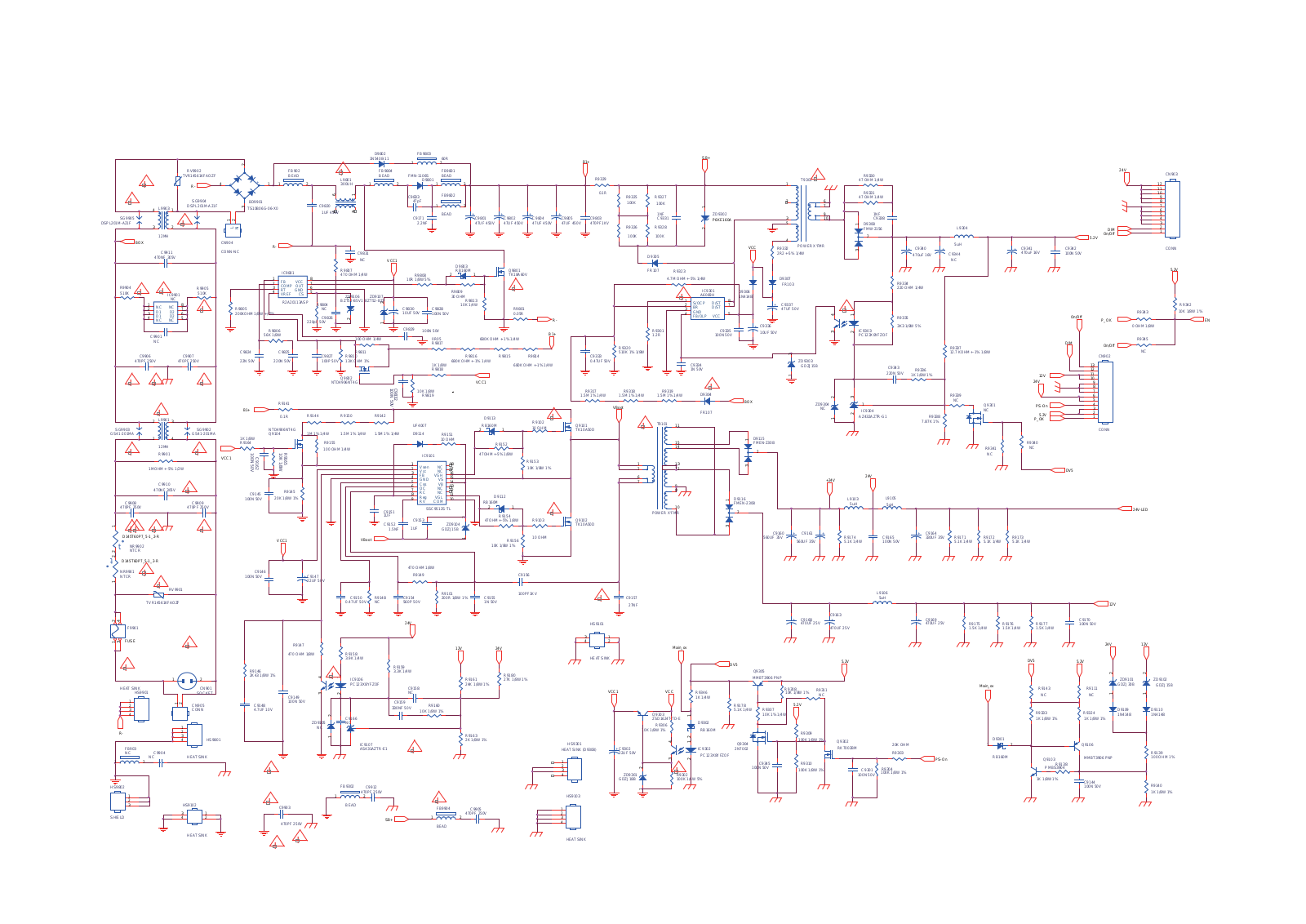 Philips 715G5246 PSU Schematic