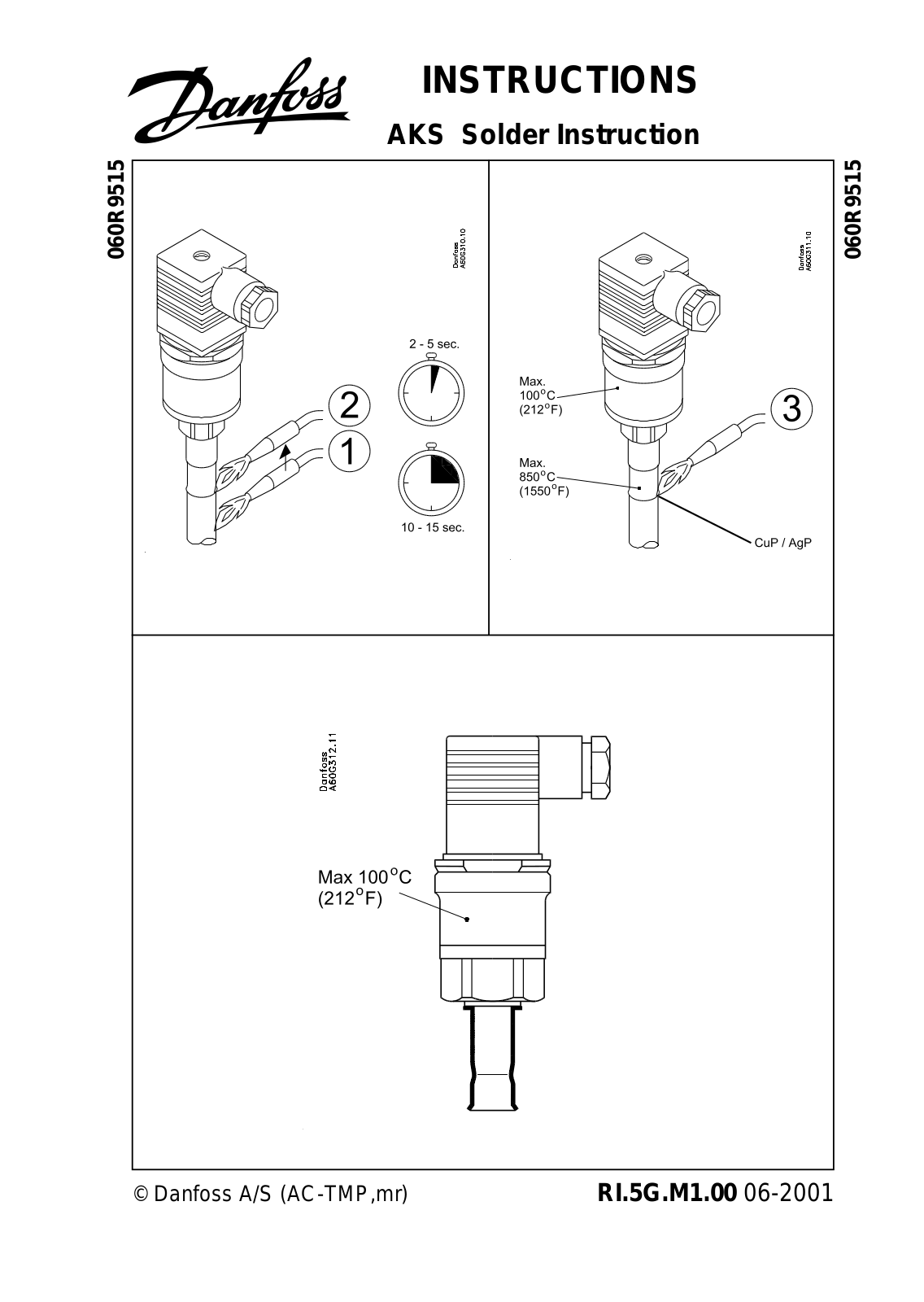 Danfoss AKS Installation guide