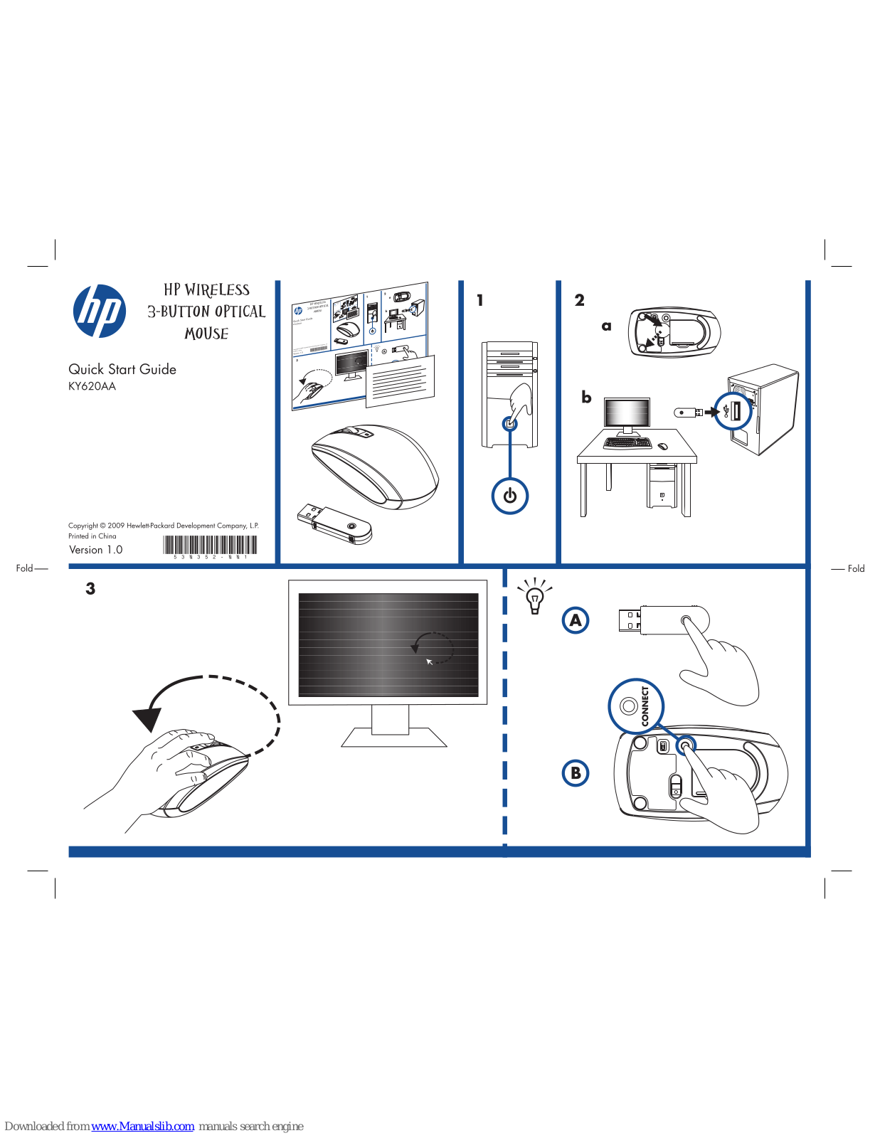 HP KY620AA Quick Start Manual