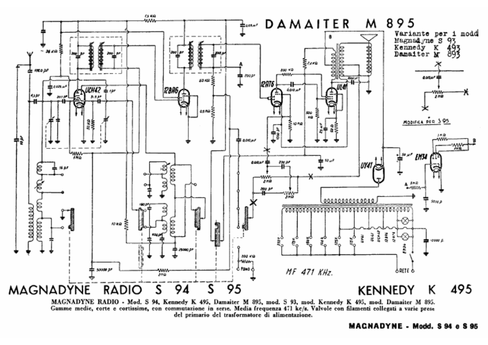 Damaiter m895 schematic