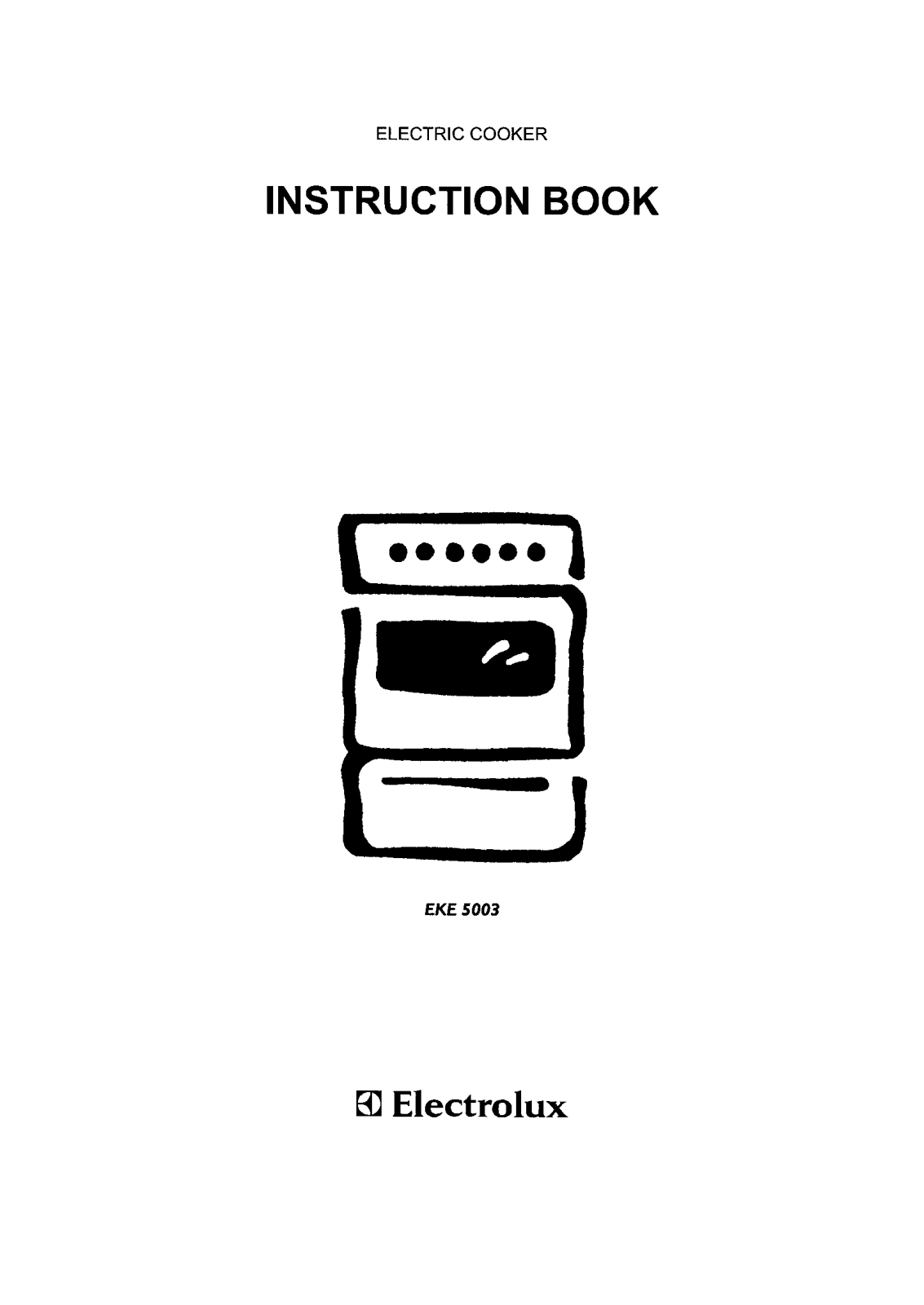 Electrolux EKE5003 User Manual