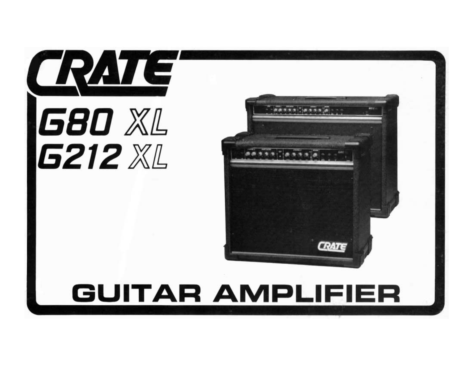 Crate Amplifiers G80XL User Manual