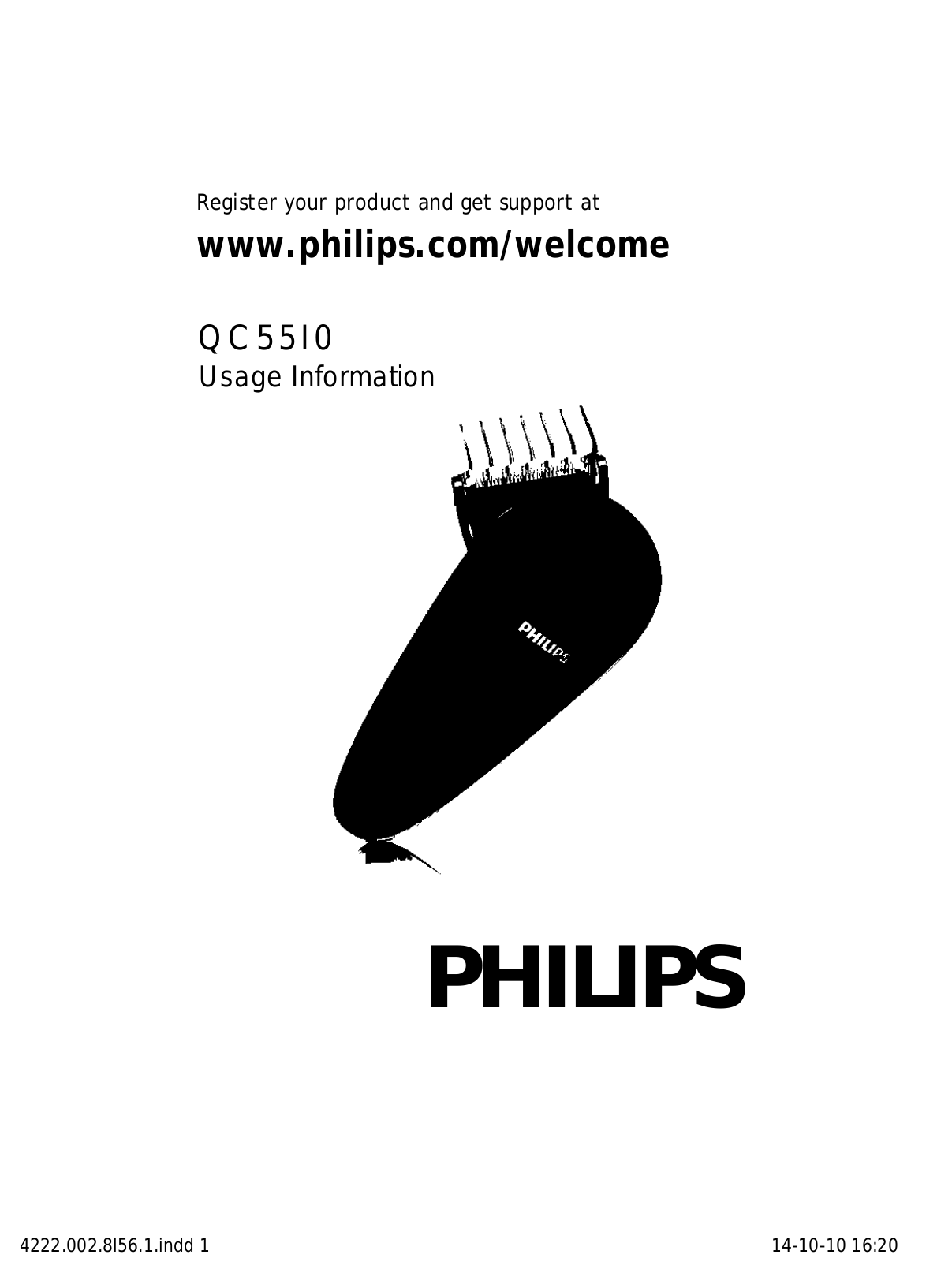 Philips QC55I0 User Manual