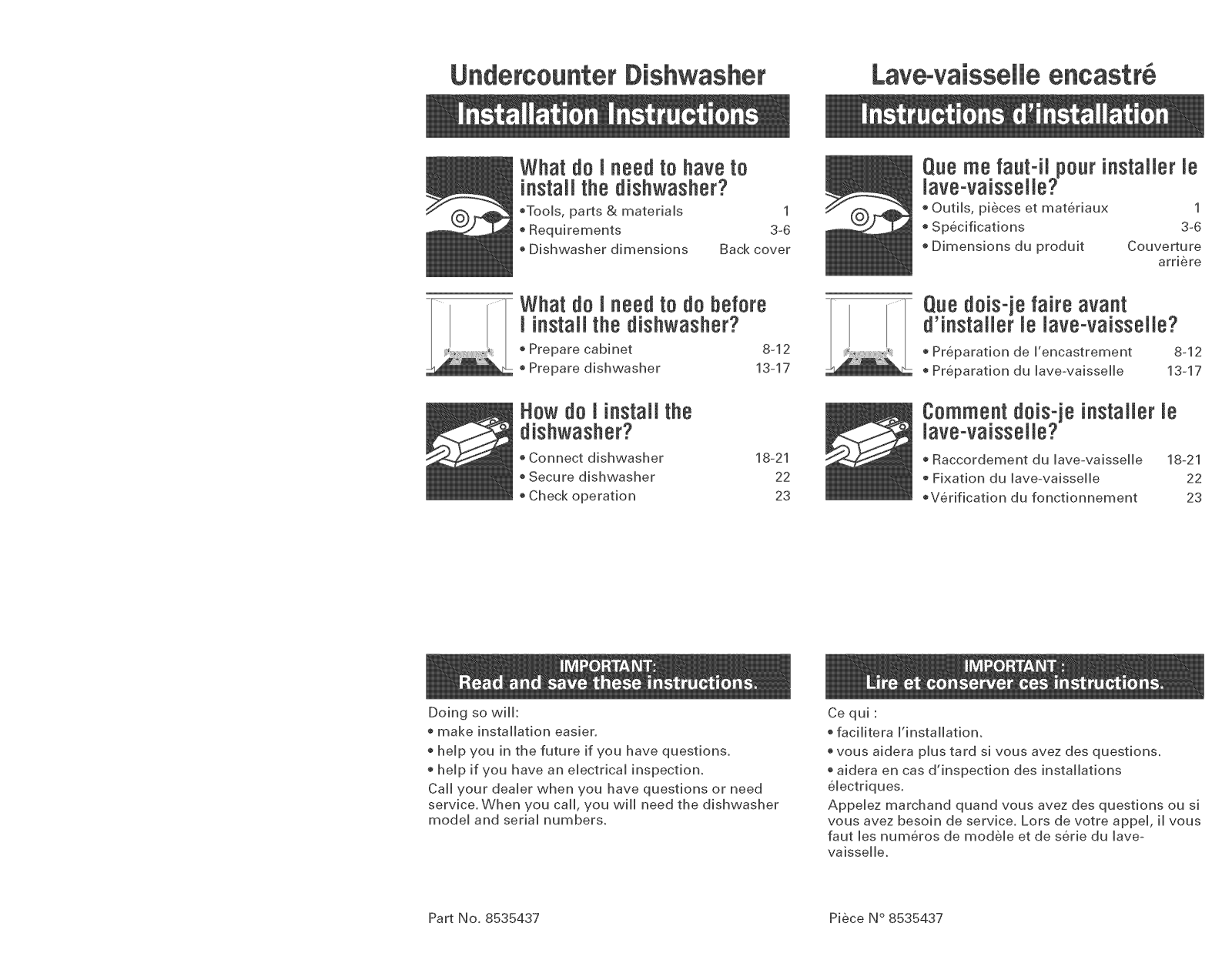Whirlpool GU2600XTPT3, GU2600XTPS3, GU2600XTPQ3, GU2600XTPB3, GU2548XTPQ3 Installation Guide - ManualMachine.com