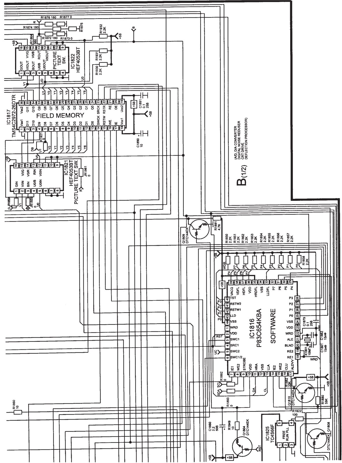 SONY KV28S4R Schematics List 15