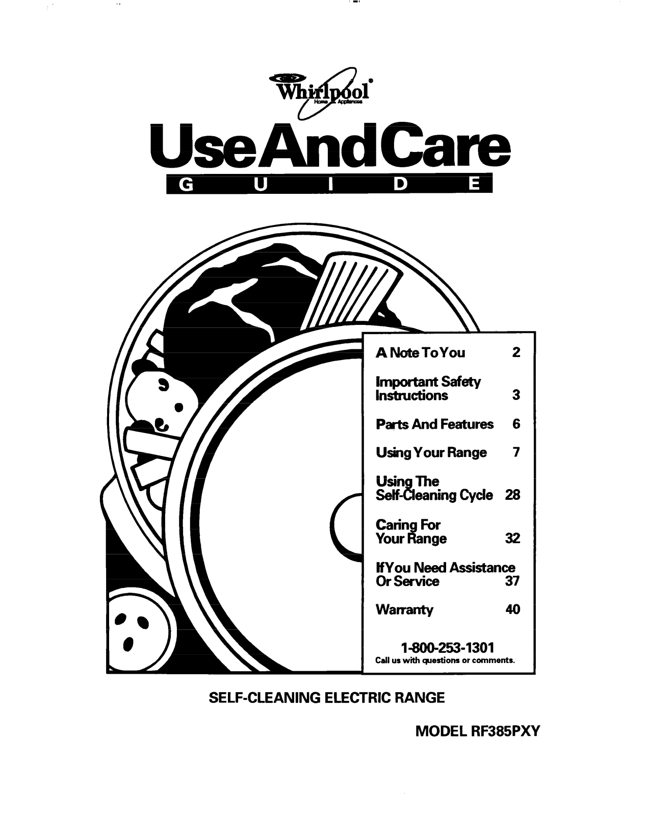 Whirlpool RF385PXY User Manual - ManualMachine.com