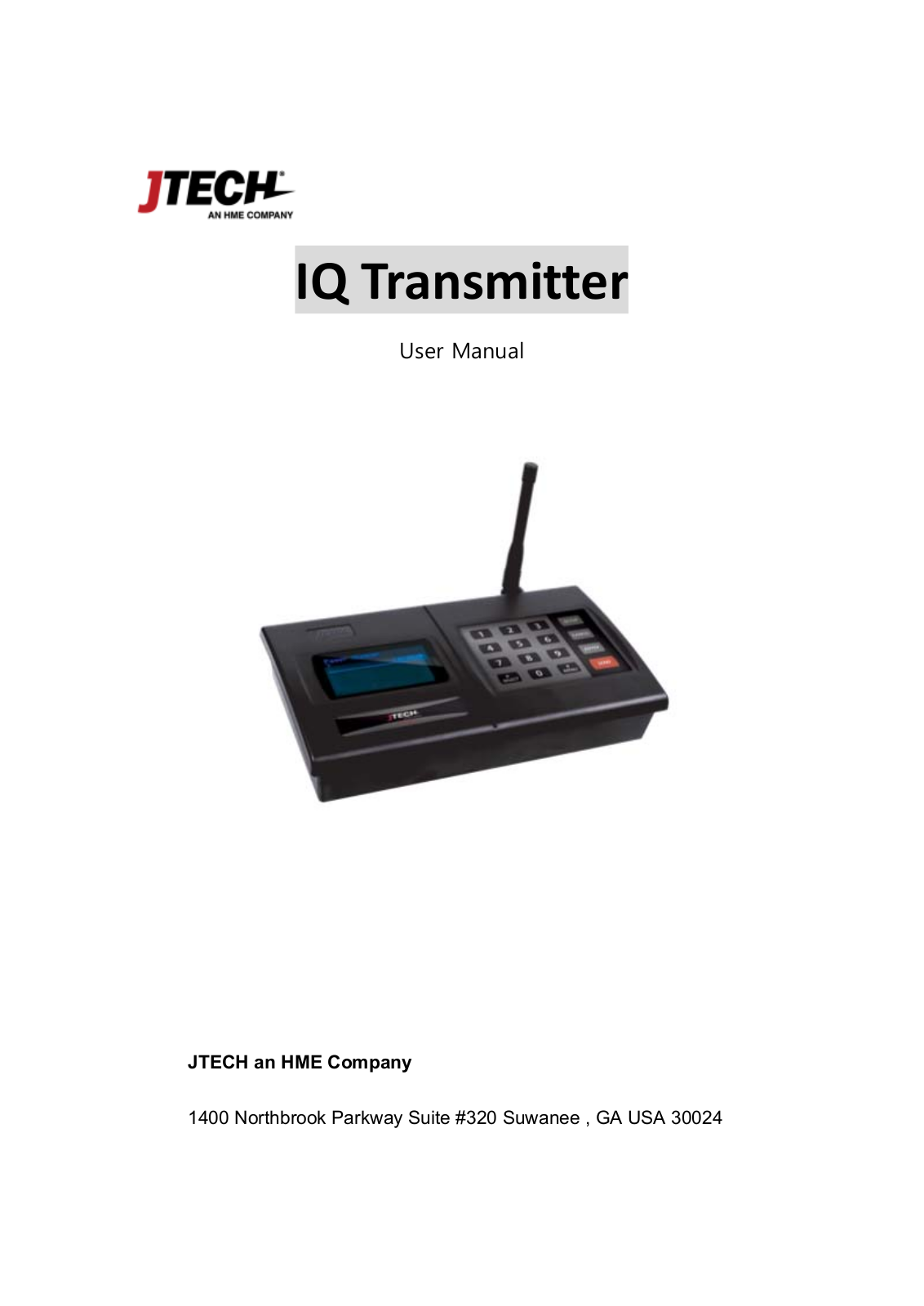 JTECH an HME J2002 User Manual