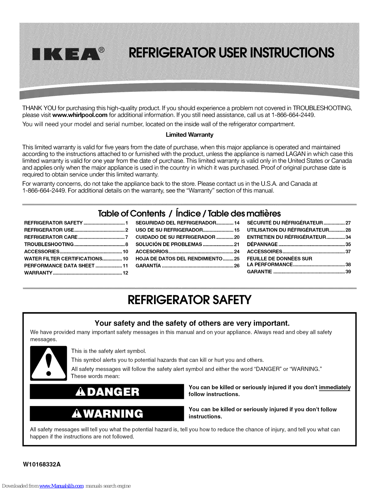 IKEA ISC23CNEXB00 User Instructions - ManualMachine.com