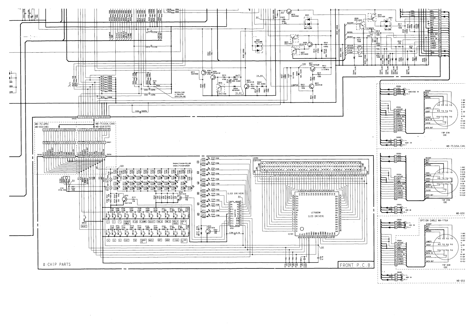 Nakamichi mb75 schematic