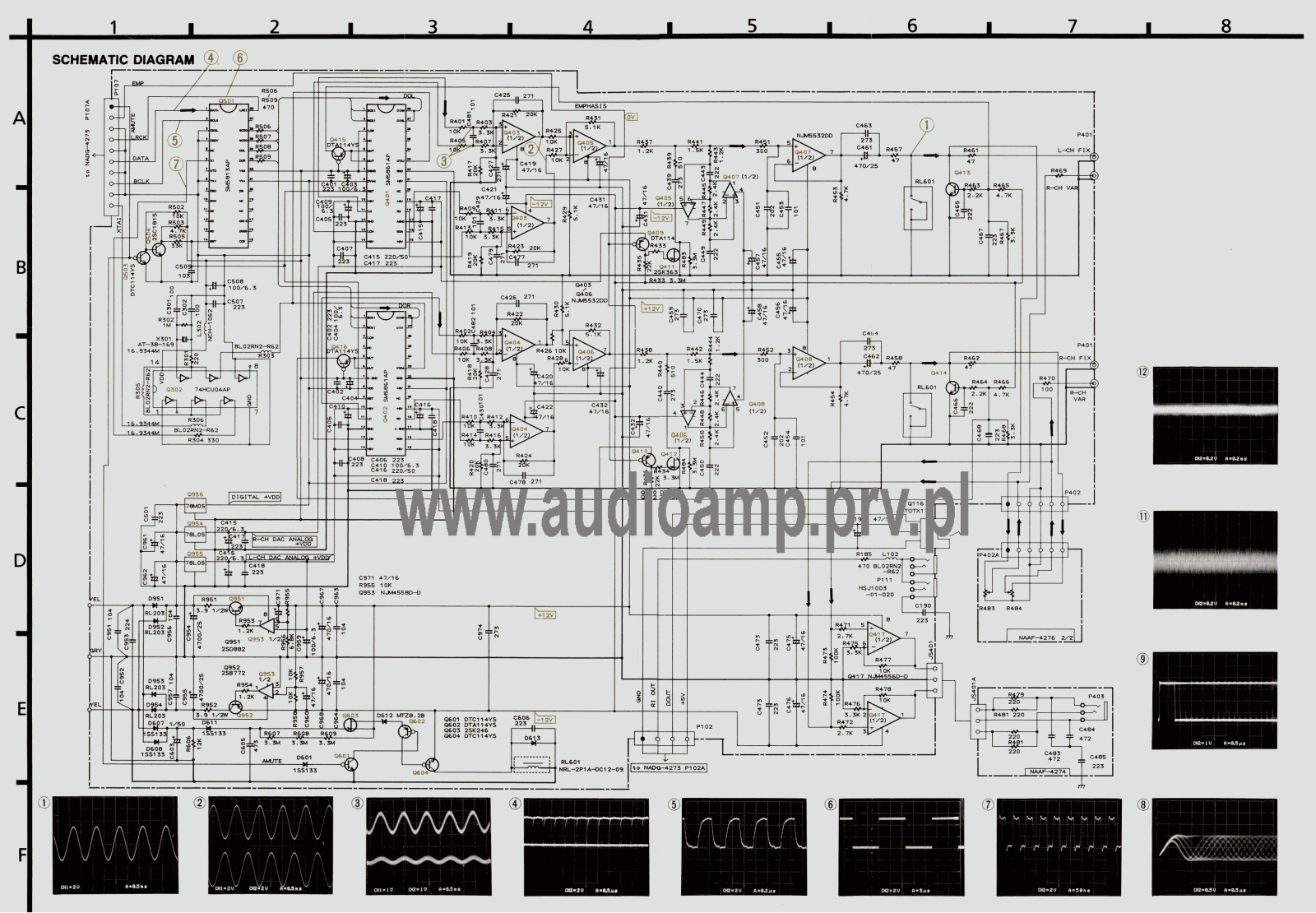 Onkyo DX-6850 Schematic