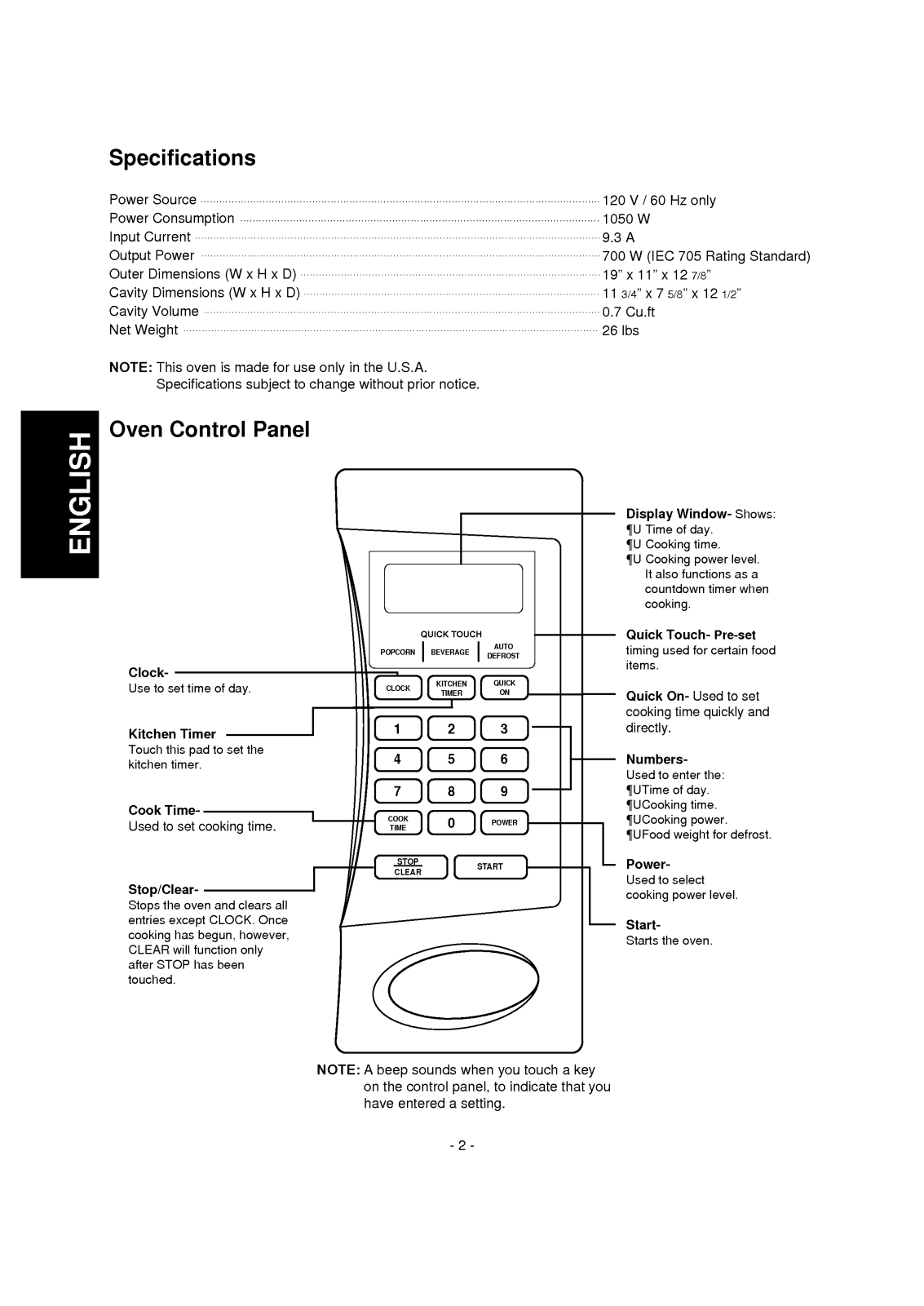 LG 721.68101890, 721.68100 User Manual