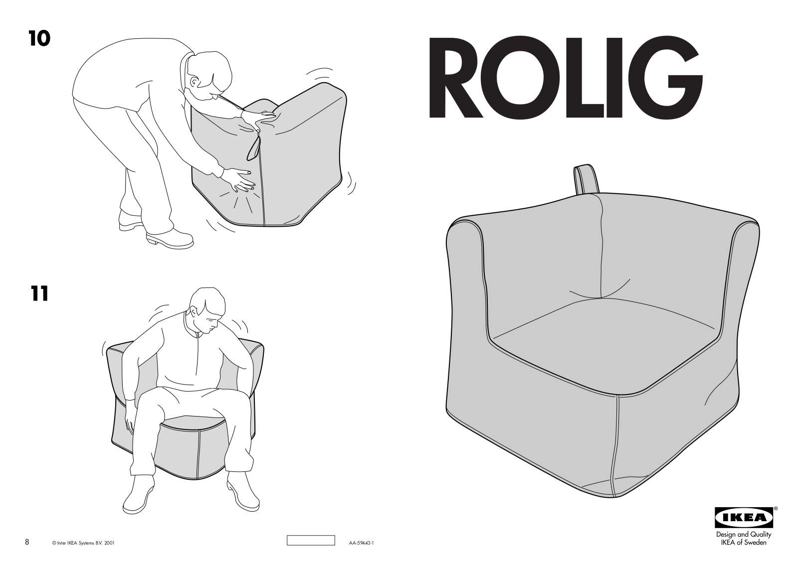 IKEA ROLIG User Manual