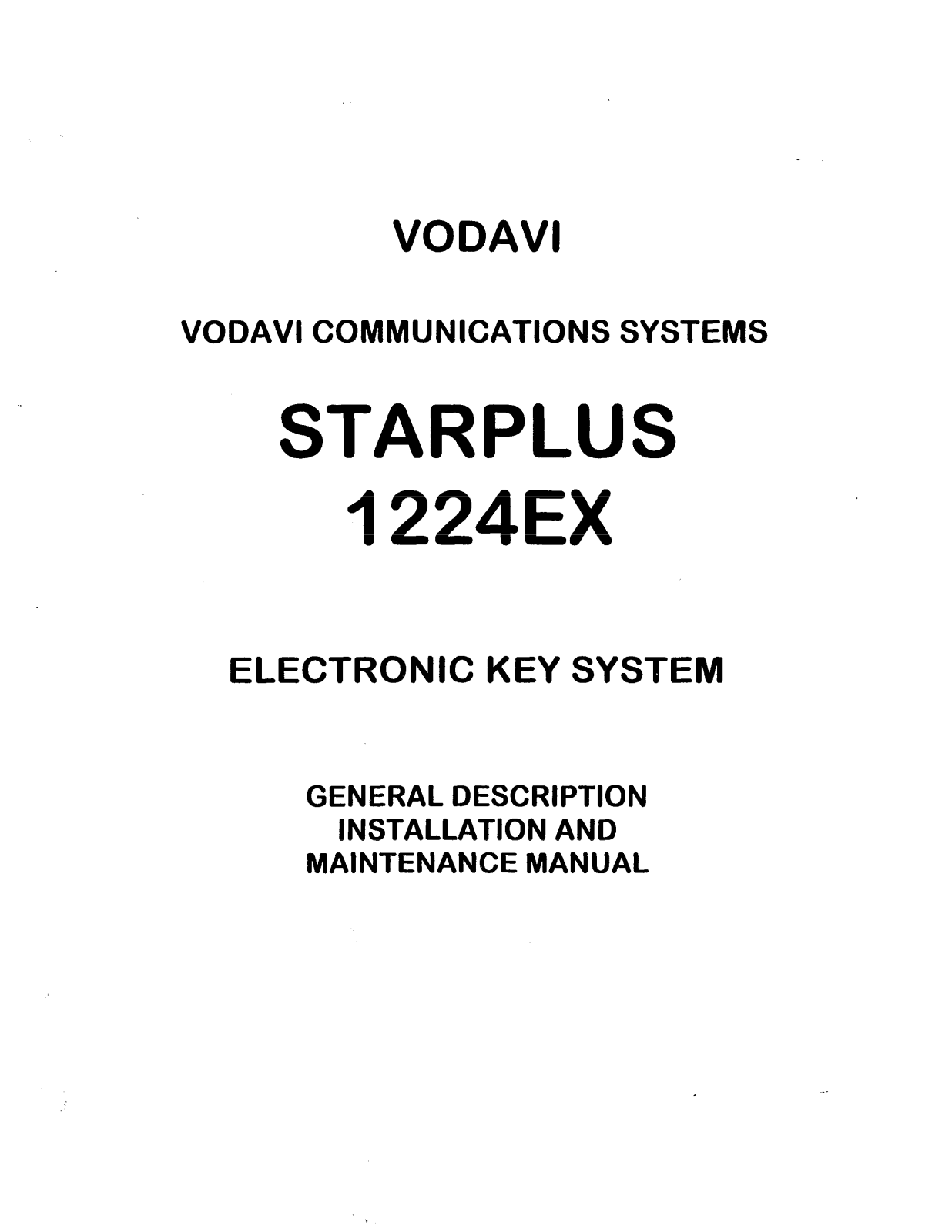 Vodavi 1224ex User Guide - ManualMachine.com