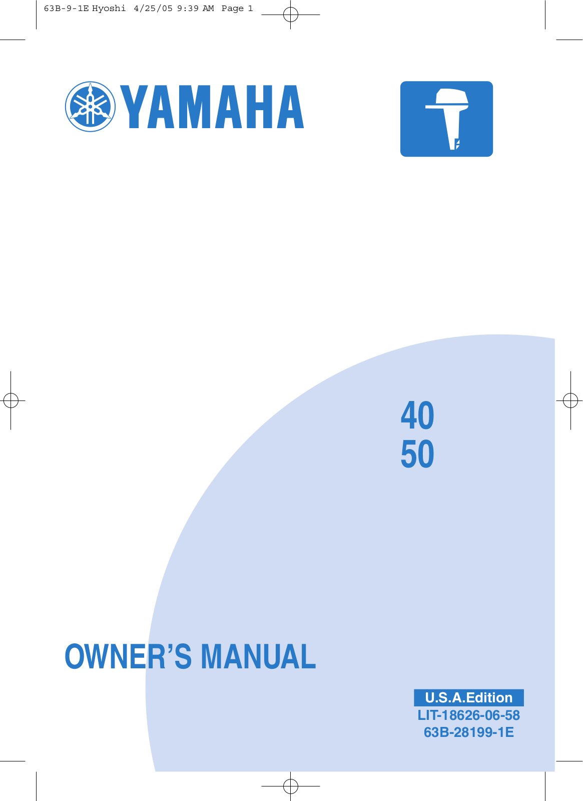 Yamaha 40 User Manual
