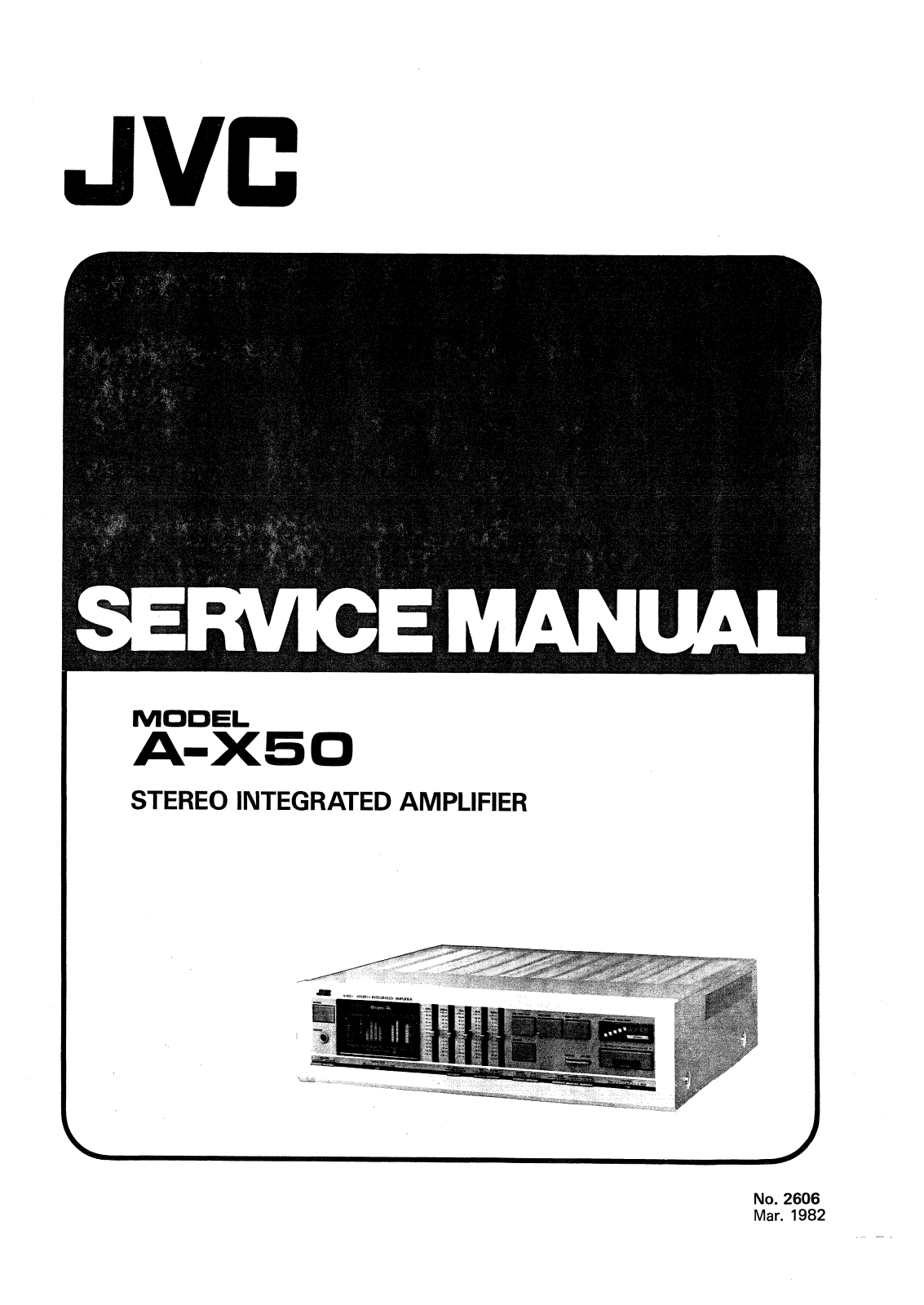 JVC AX-50 Service manual