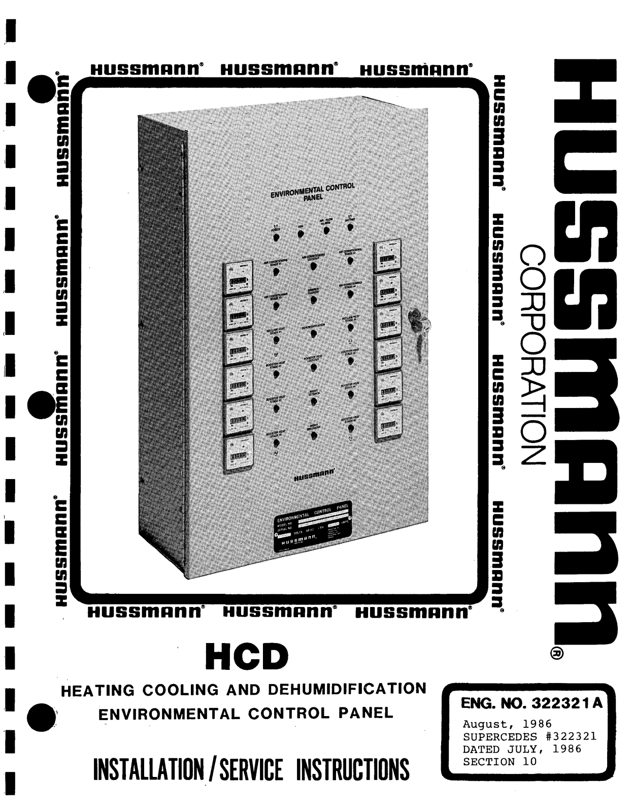 Hussmann HCD Install Manual