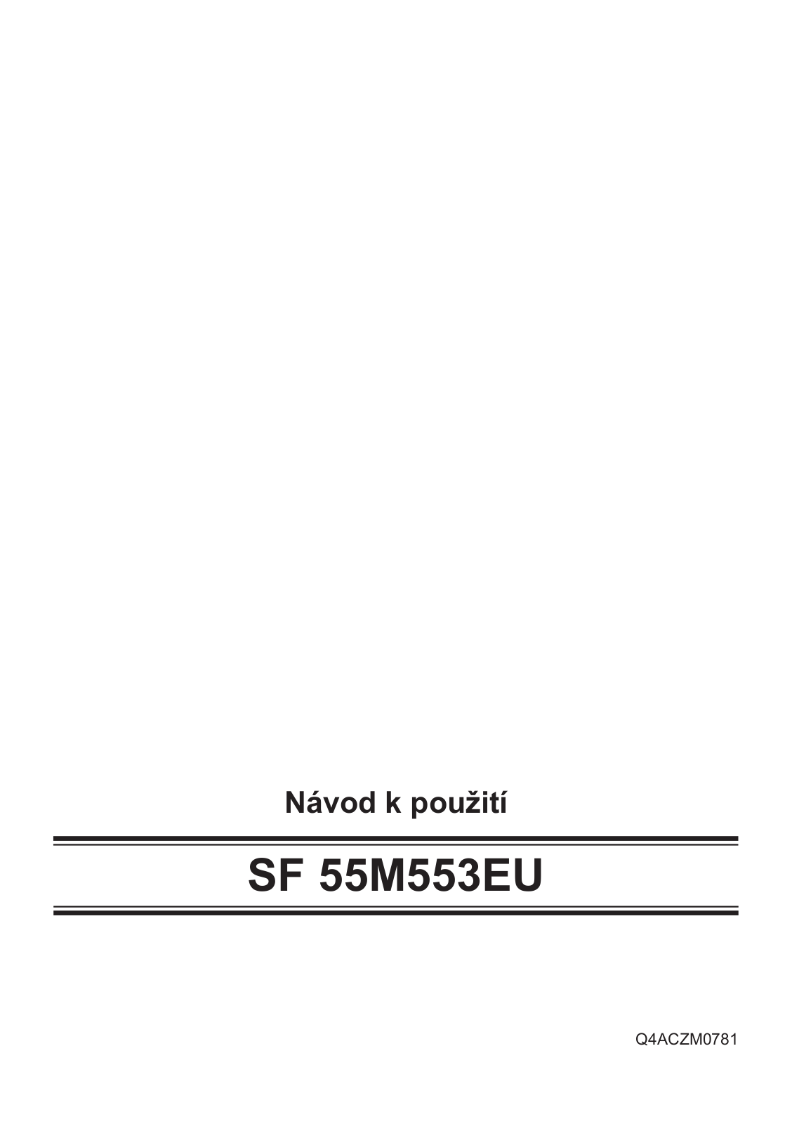 Siemens SF 55M553EU User Manual