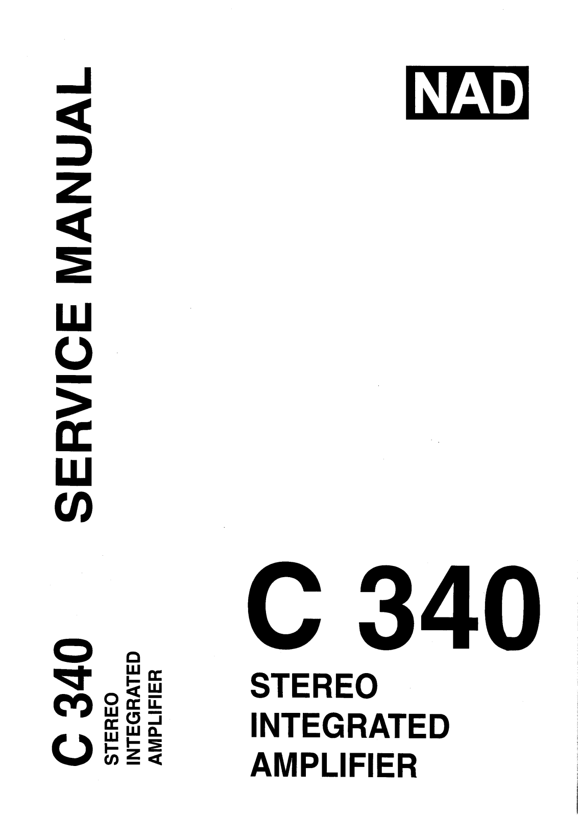 NAD C-340 Service manual