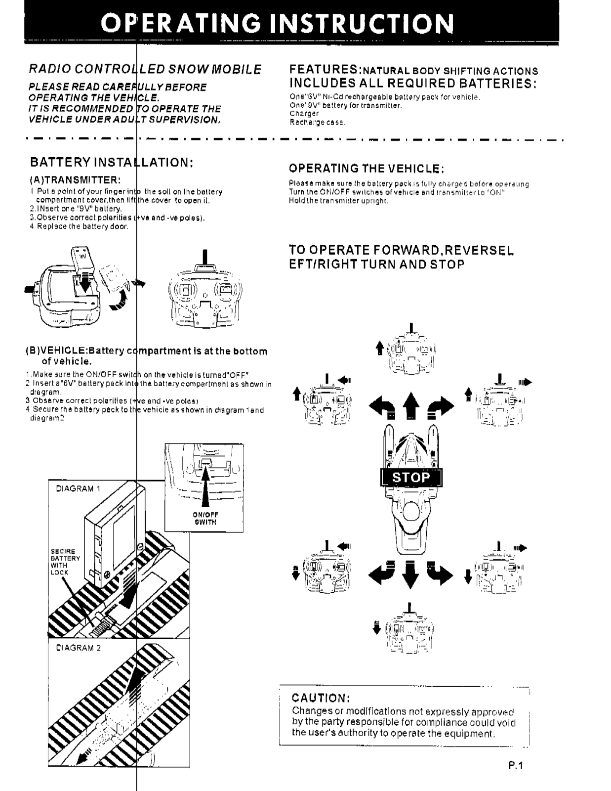 Echo Toys 20T27 Users manual