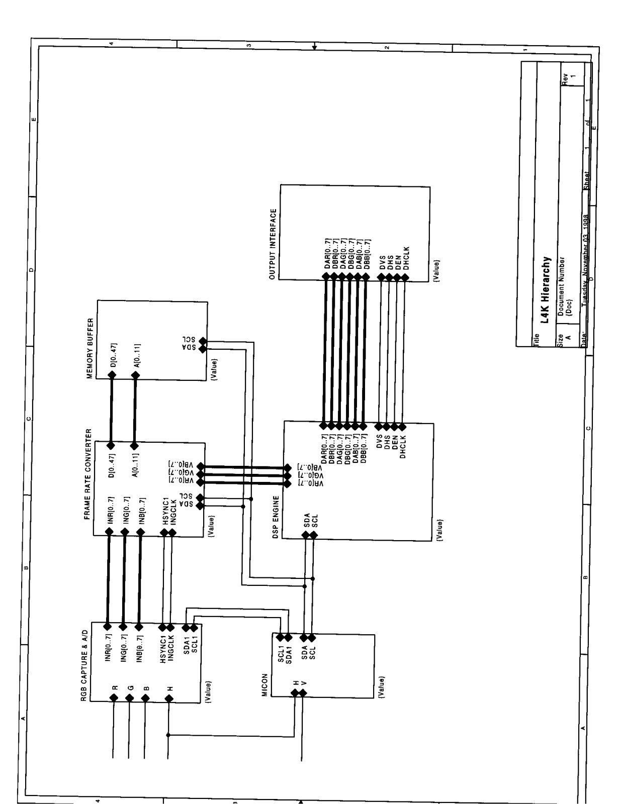 Tatung BJML4K Schematic