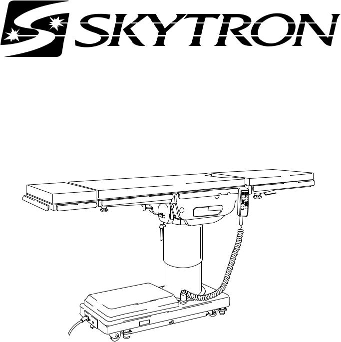 Skytron Elite 6500 User manual