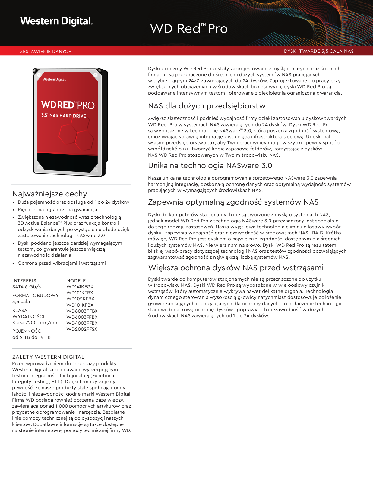 Western Digital WD2002FFSX User Manual