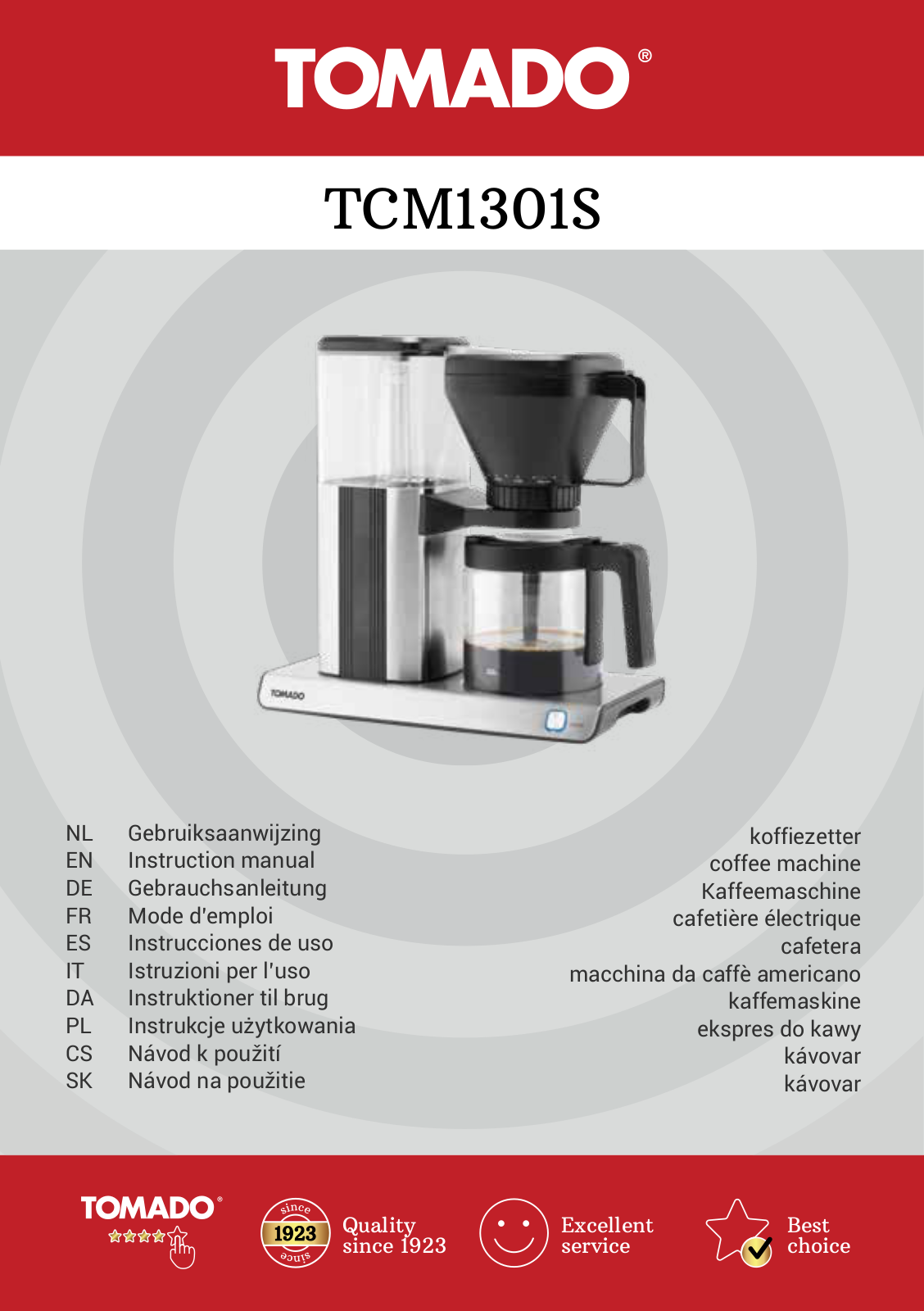 Tomado TCM1301S User guide - ManualMachine.com
