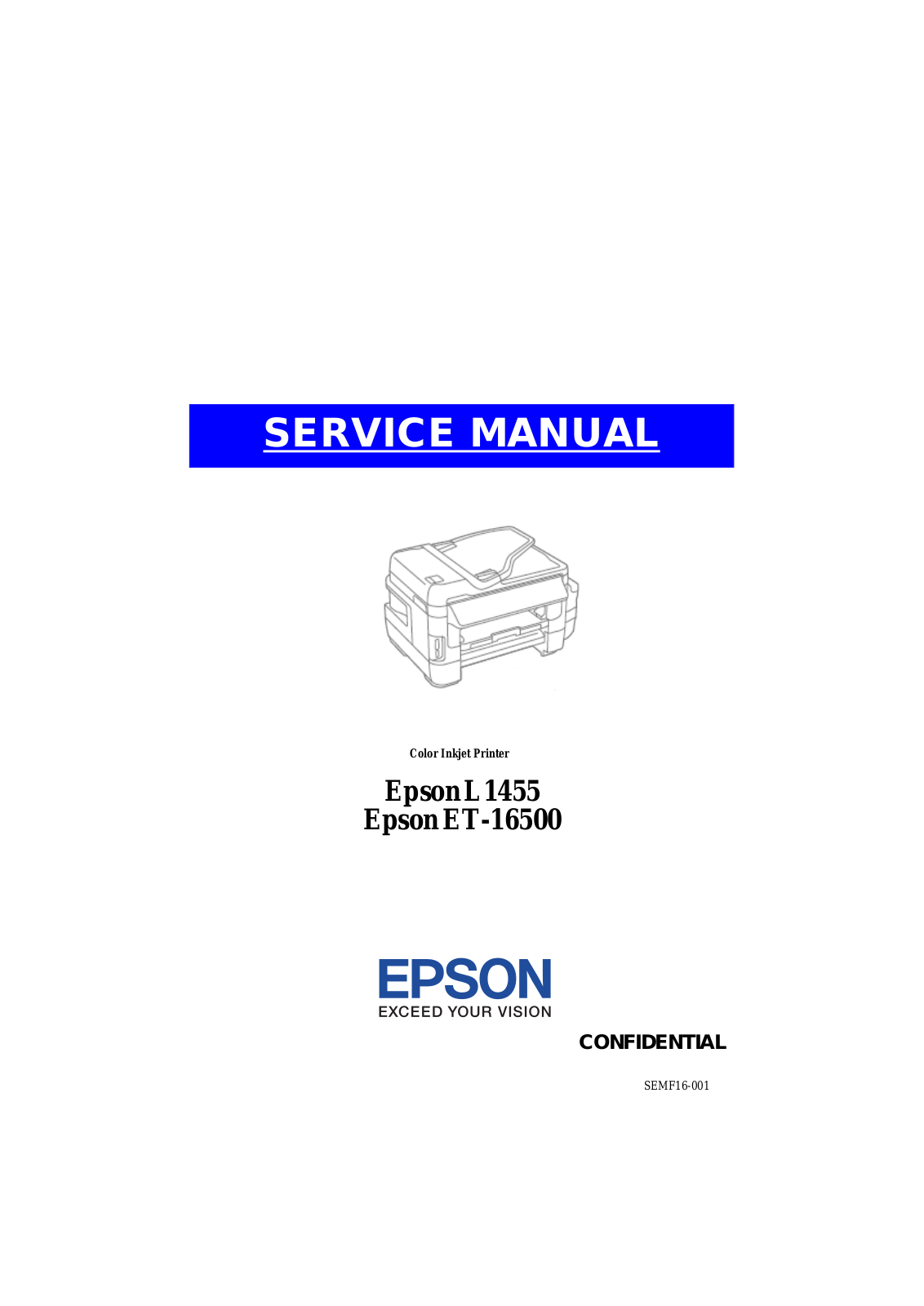 EPSON L1455, ET-16500 Service Manual