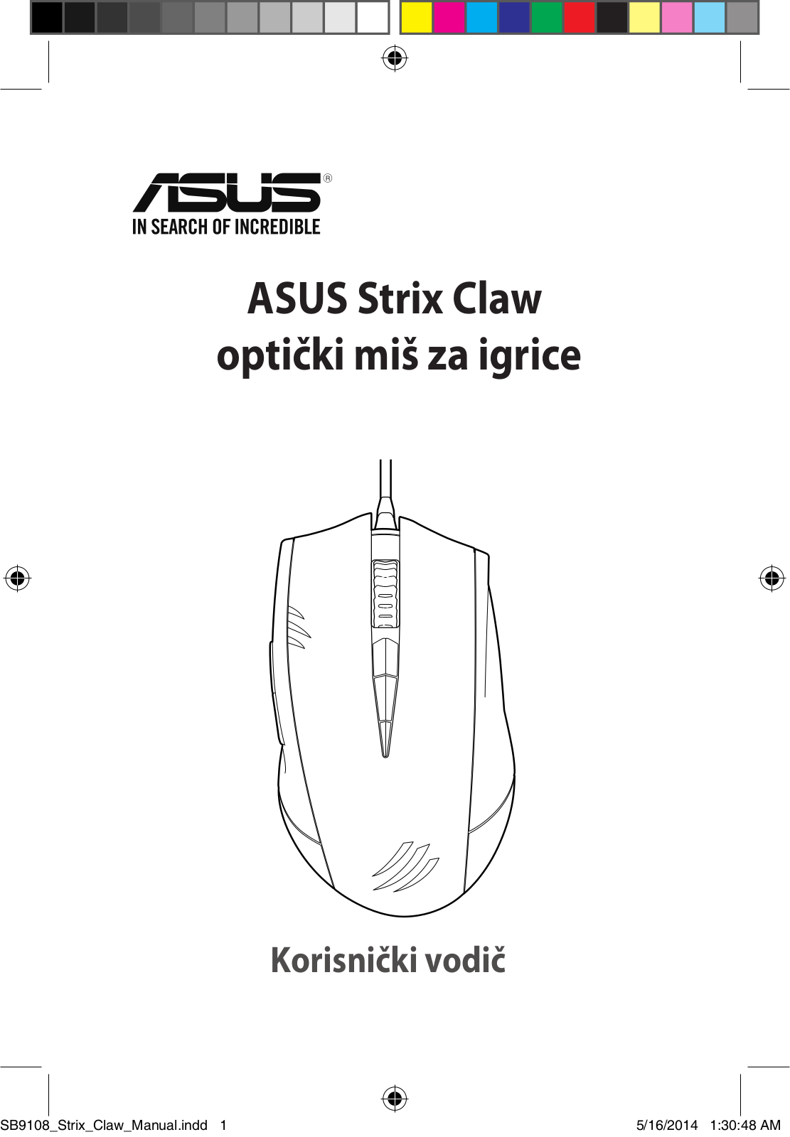 Asus STRIX CLAW User’s Manual