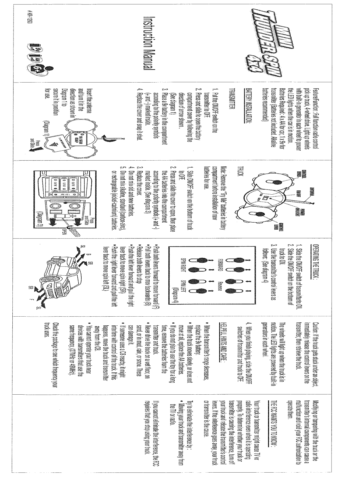 K and B 12639R User Manual