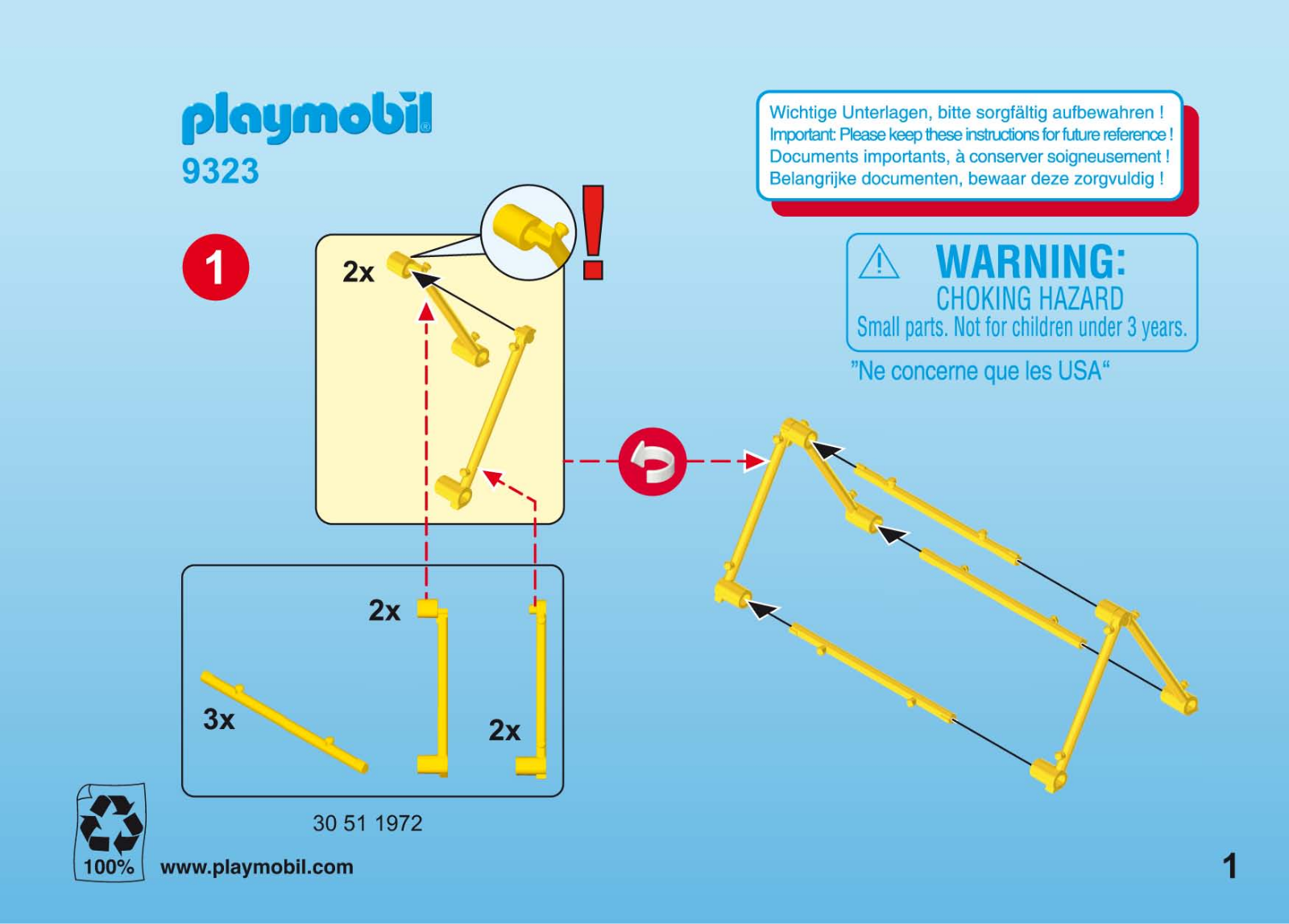 playmobil 9323 Service Manual