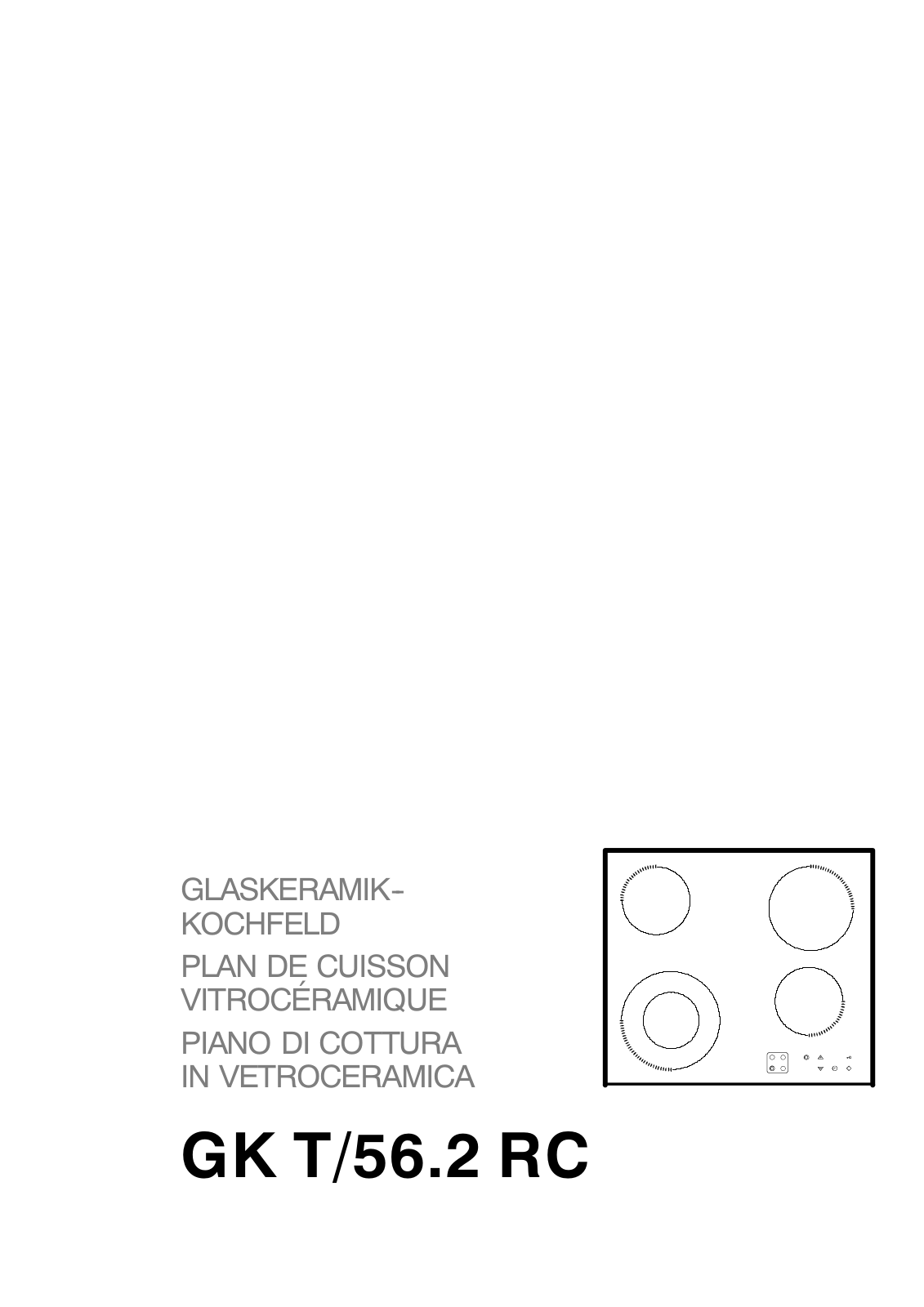 Therma GKT/56.2RC User Manual