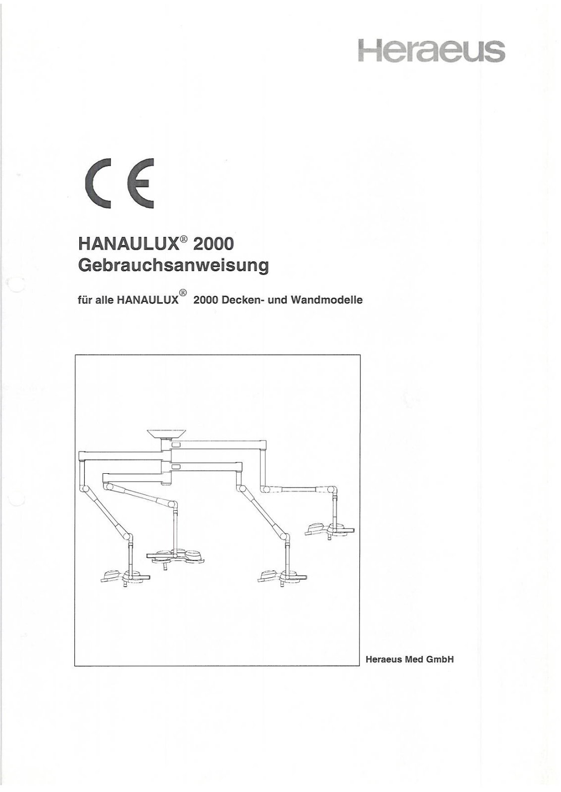 Heraeus Hanaulux 2000 Bedienungsanleitung