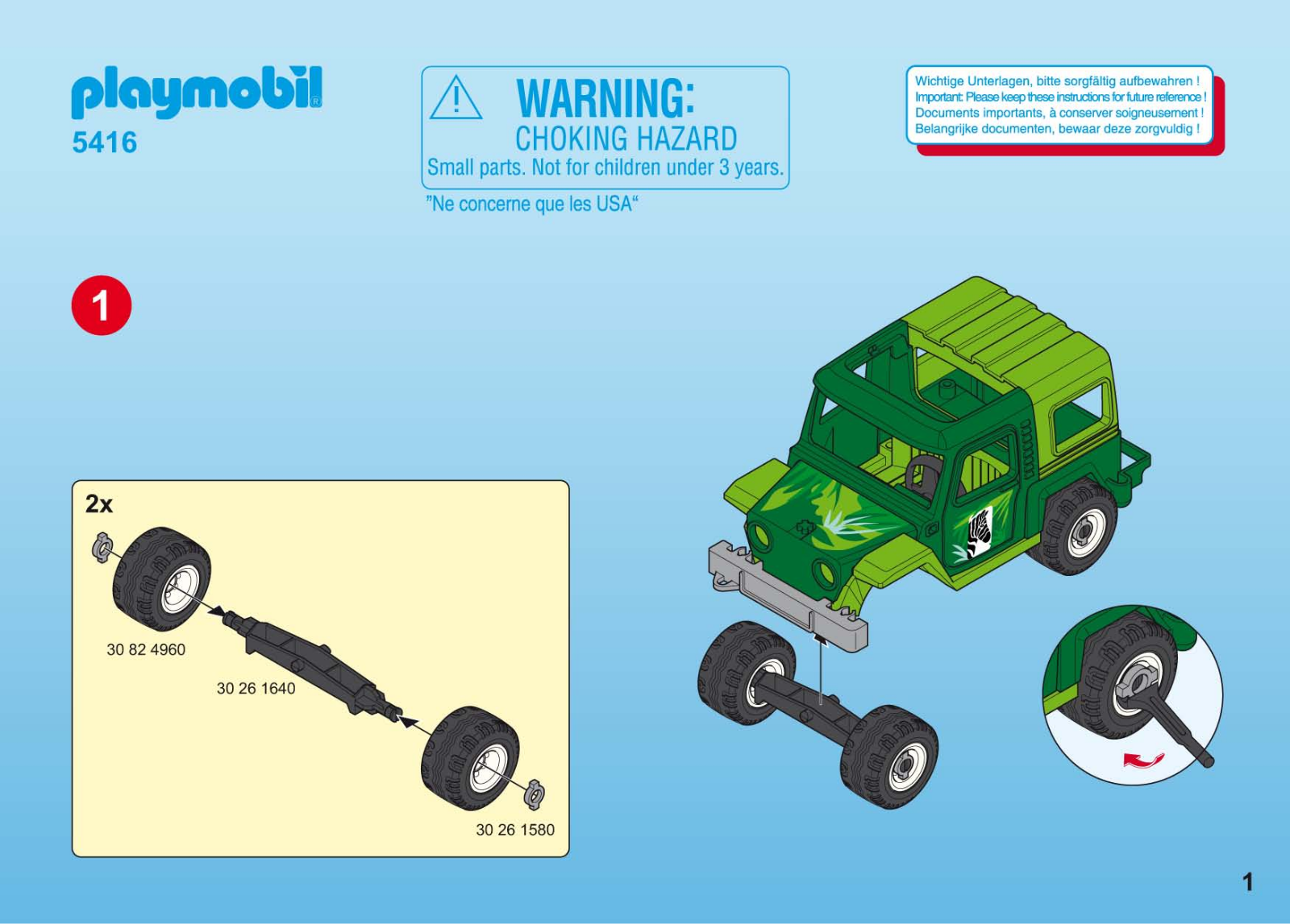 Playmobil 5416 Instructions