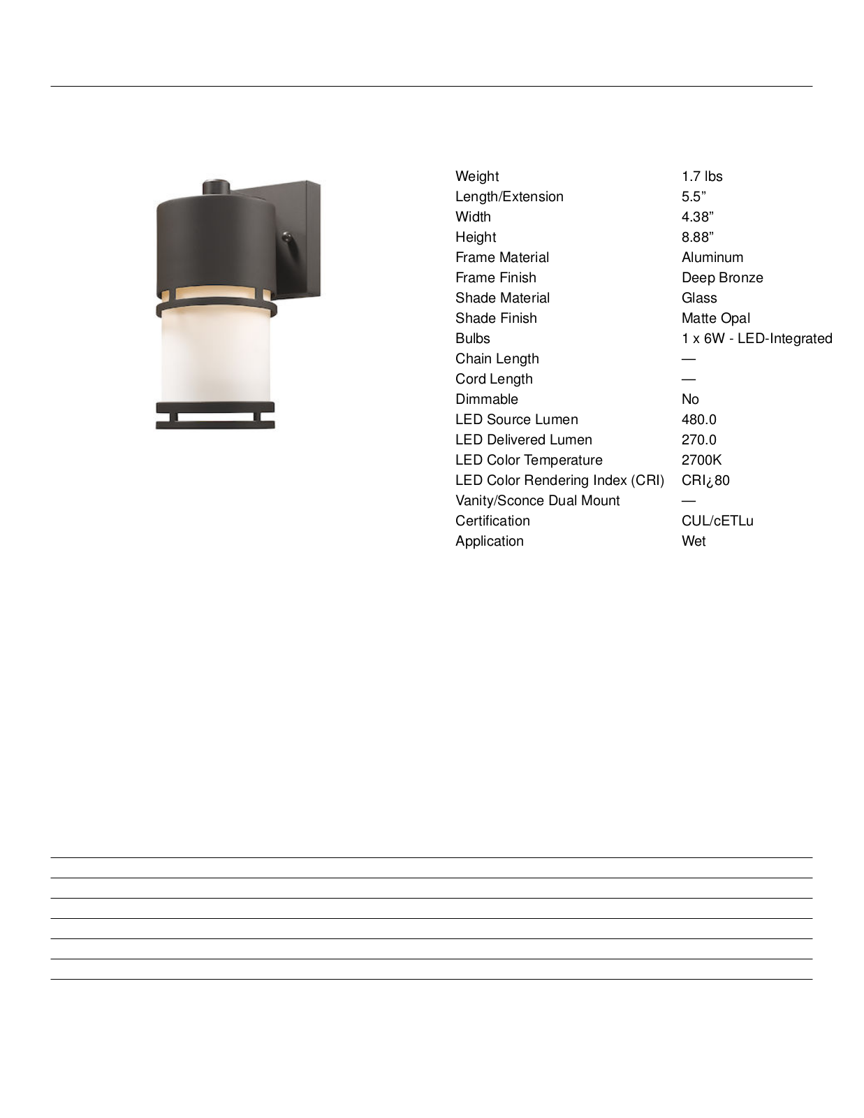 Ivy Bronx IVBX7307 Specifications - ManualMachine.com