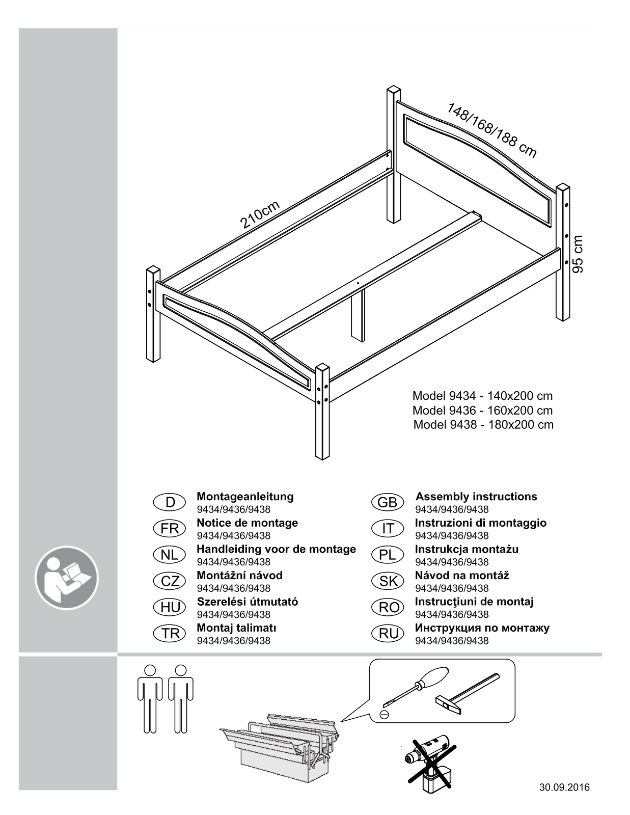 Home affaire Bolton Assembly instructions