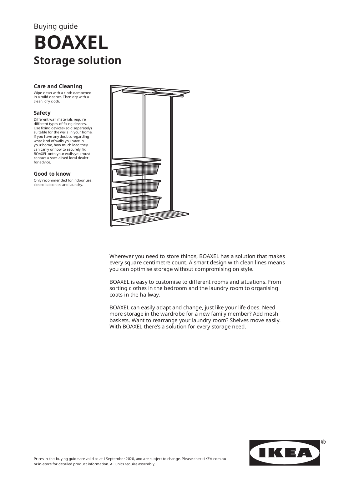 Ikea BOAXEL User Manual