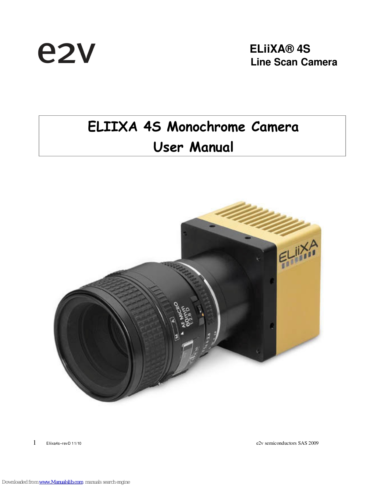 ELiiXA 4S User Manual - ManualMachine.com
