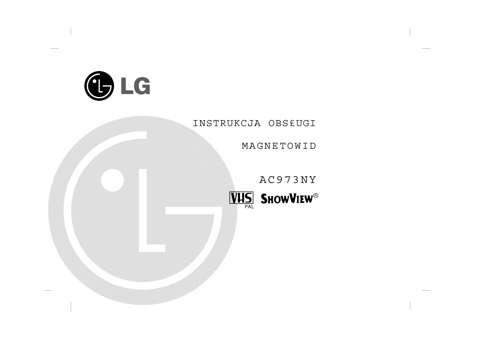 Lg AC973NY User Manual