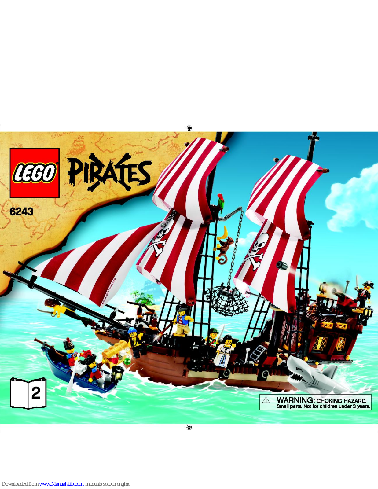 LEGO Pirates 6243 Building Instructions