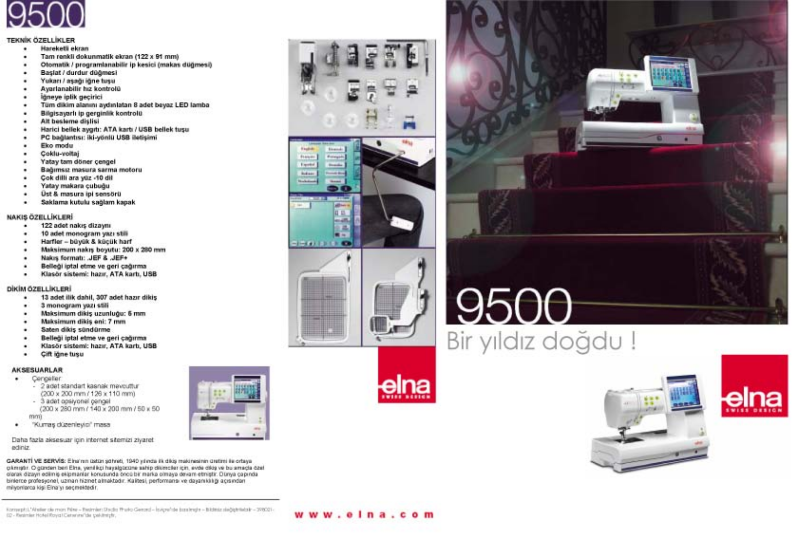 Elna 9500 BROCHURE