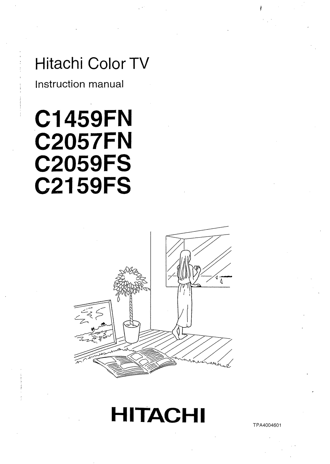 Hitachi C1459FN, C2059FS, C2159FS, C2057FN User Manual