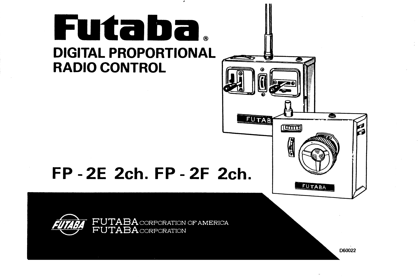 Futaba FP2E, FP2F User Manual