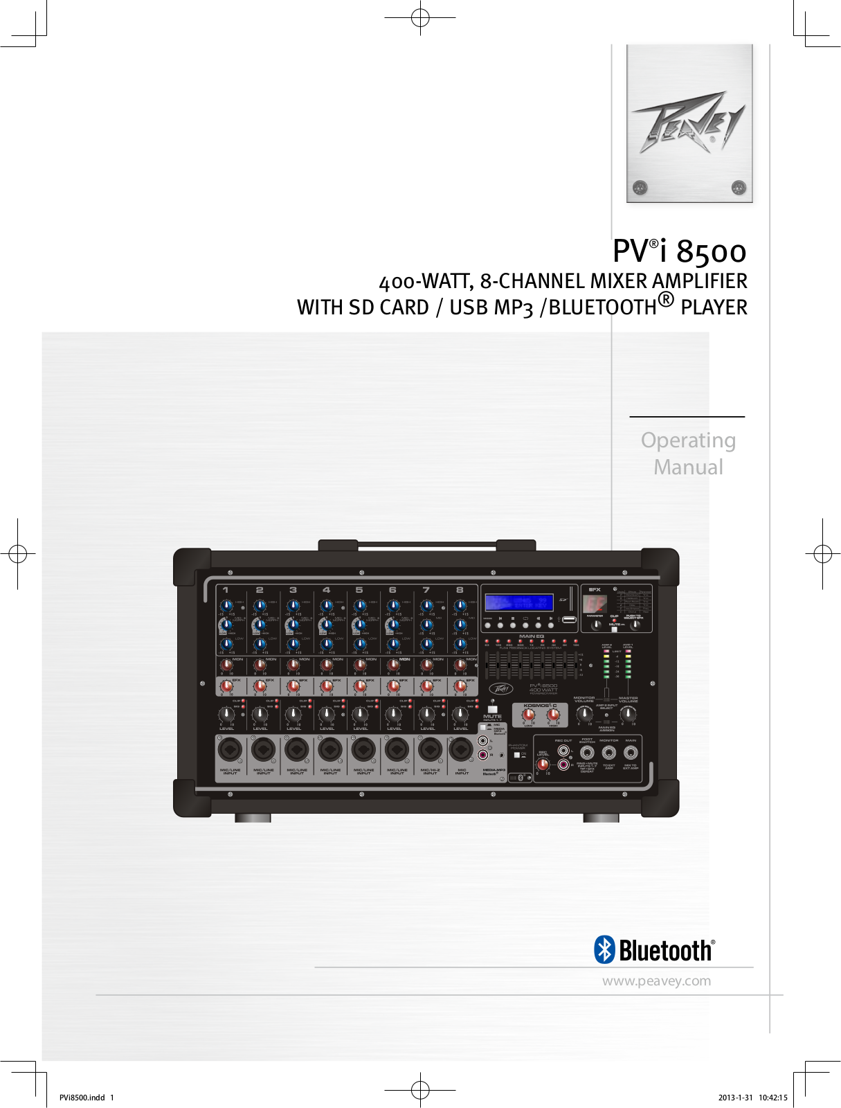 Peavey PVi 8500 User Manual